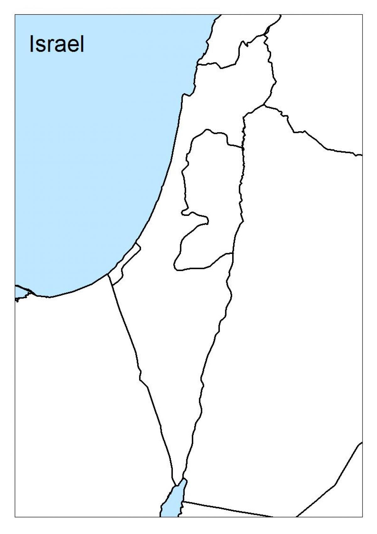 이스라엘의 지도 빈